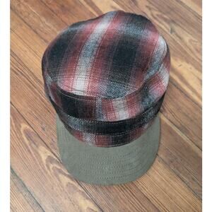 Woolrich Plaid Safari Outback Wool Blend Hat